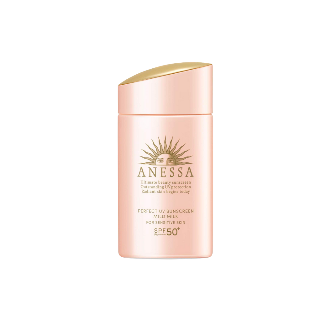 Shiseido -Shiseido Anessa Perfect UV Sunscreen Mild Milk | For Sensitive Skin | SPF50+ PA++++  | 60ml - Makeup - Everyday eMall