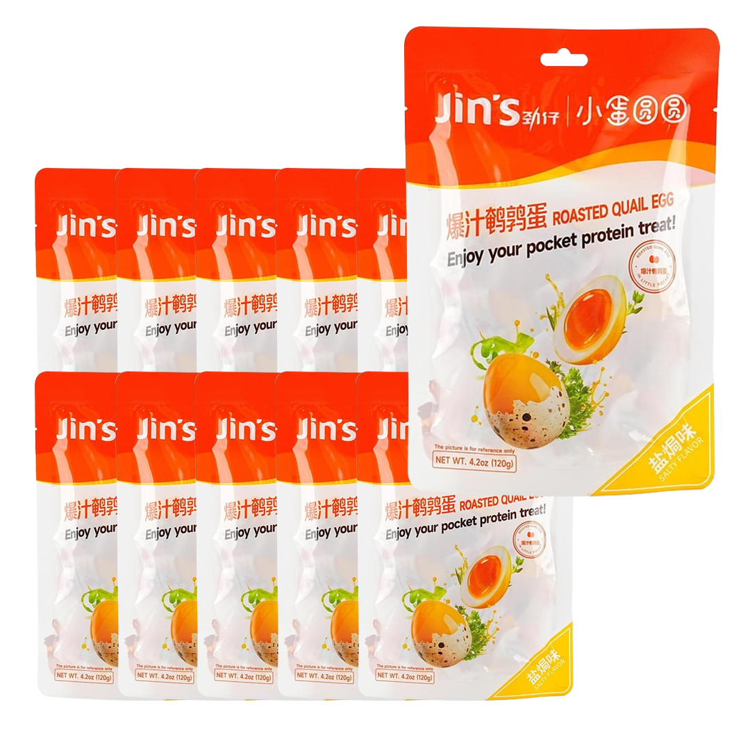 JIN ZAI FOOD -JIN ZAI FOOD | Roasted Quail Egg | Marinated Flavor | 120g - Everyday Snacks - Everyday eMall