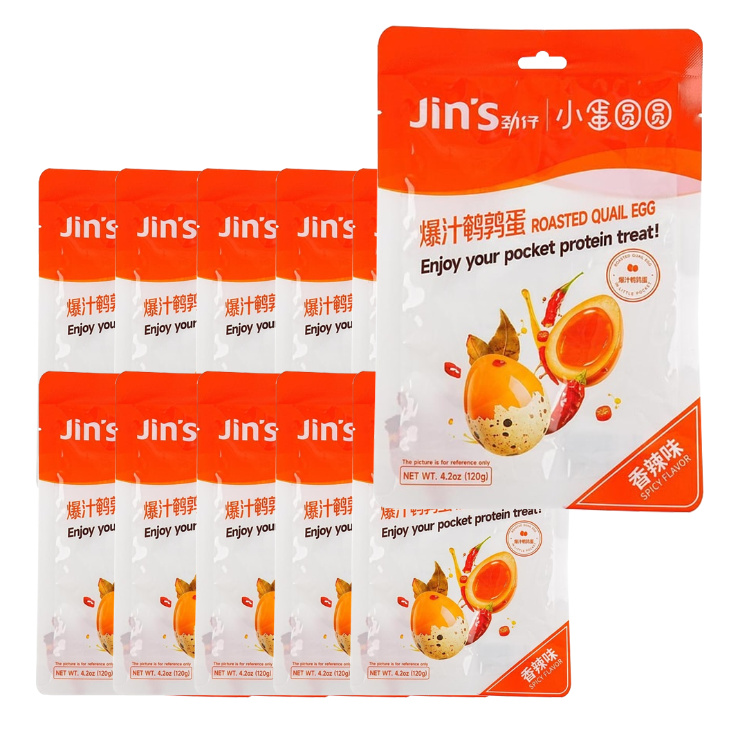JIN ZAI FOOD -JIN ZAI FOOD | Roasted Quail Egg | Marinated Flavor | 120g - Everyday Snacks - Everyday eMall