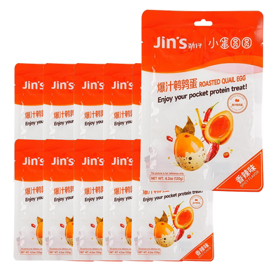 JIN ZAI FOOD -JIN ZAI FOOD | Roasted Quail Egg | Marinated Flavor | 120g - Everyday Snacks - Everyday eMall
