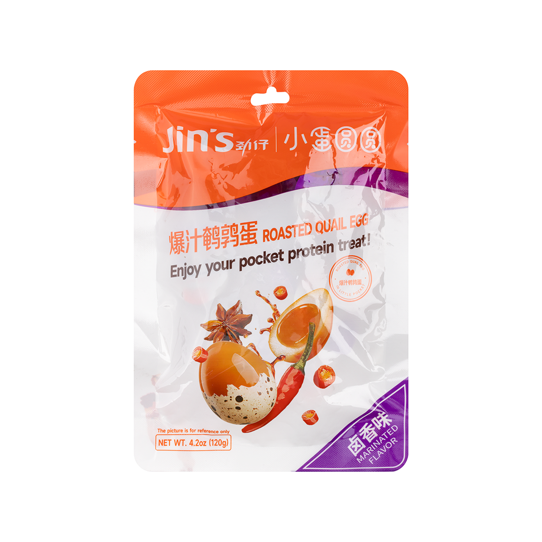 JIN ZAI FOOD -JIN ZAI FOOD | Roasted Quail Egg | Marinated Flavor | 120g - Everyday Snacks - Everyday eMall