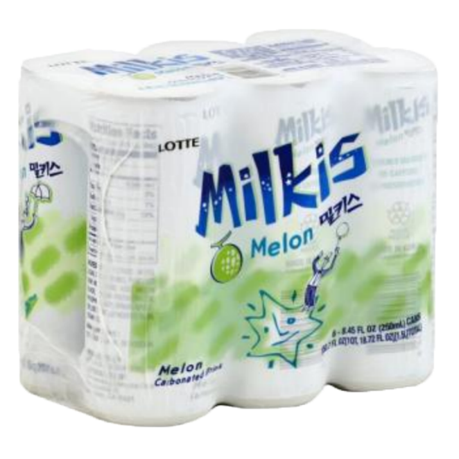 LOTTE -LOTTE Milkis Soda Drink | Multiple flavors(6 unit per pack) - Everyday Snacks - Everyday eMall