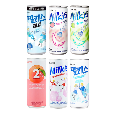 LOTTE Soft Drink | Mix & Match (6 unit per pack)