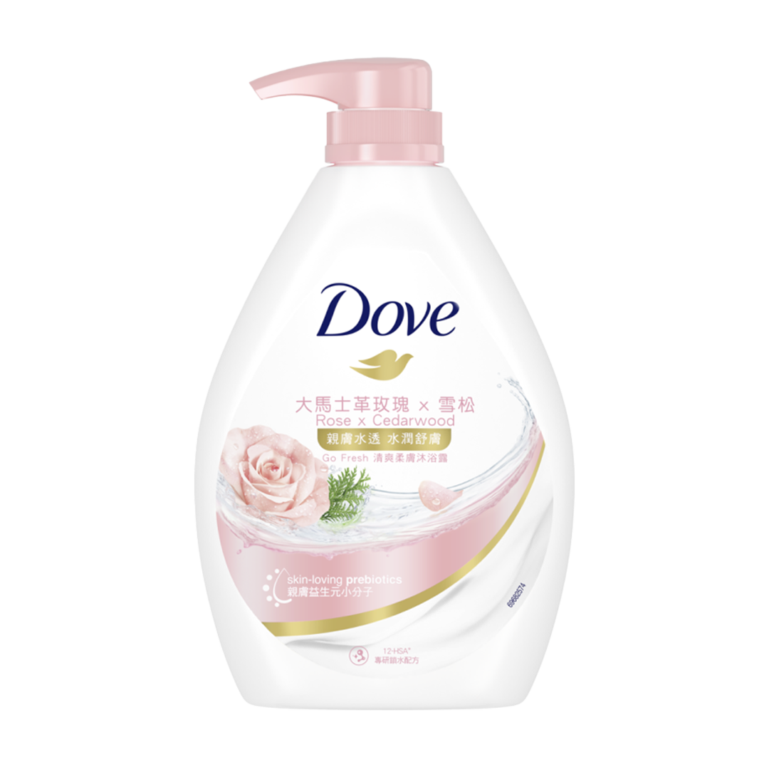 DOVE -Dove Rose x Cedarwood body wash | 35.3 oz - Body Care - Everyday eMall
