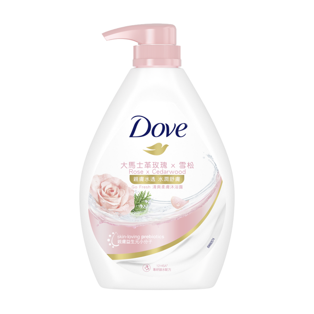 Dove Rose x Cedarwood body wash - Everyday eMall
