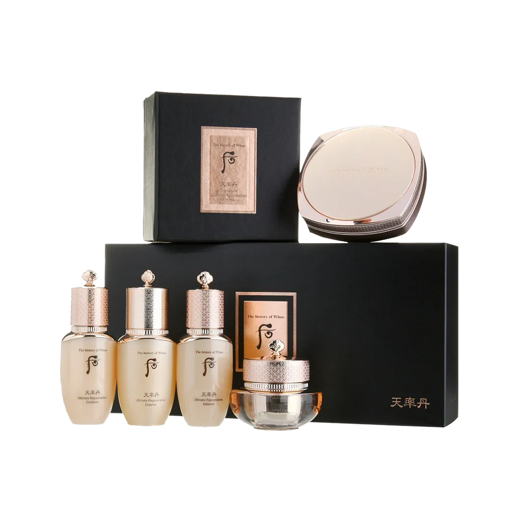 Whoo -WHOO Cheongidan Signature Cushion Foundation No. 21 SPF35/PA++ Special Set - Skincare - Everyday eMall