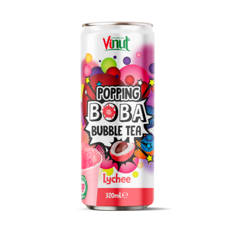 Vinut | Popping Boba Tea | Multiple Flavors 320ml