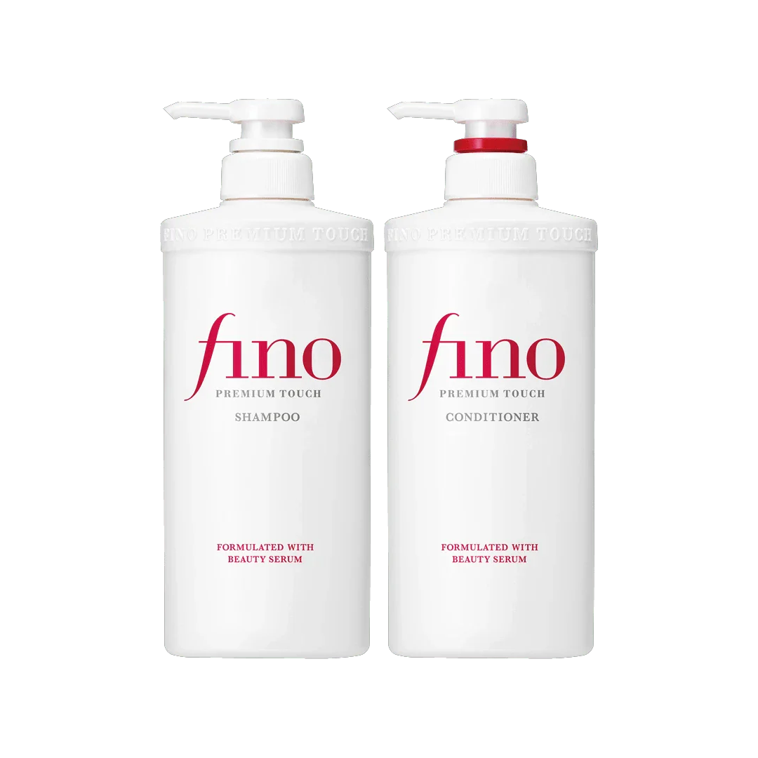 Shiseido -Shiseido Fino Premium Touch Shampoo + Conditioner | 550ml - Hair Care - Everyday eMall