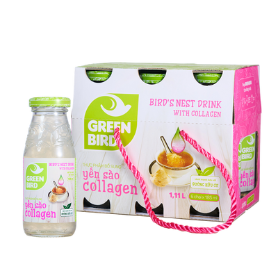 GREENBIRD -Multi-Flavor Bird's Nest Drink Sets, 185ml Per Bottle - - Everyday eMall