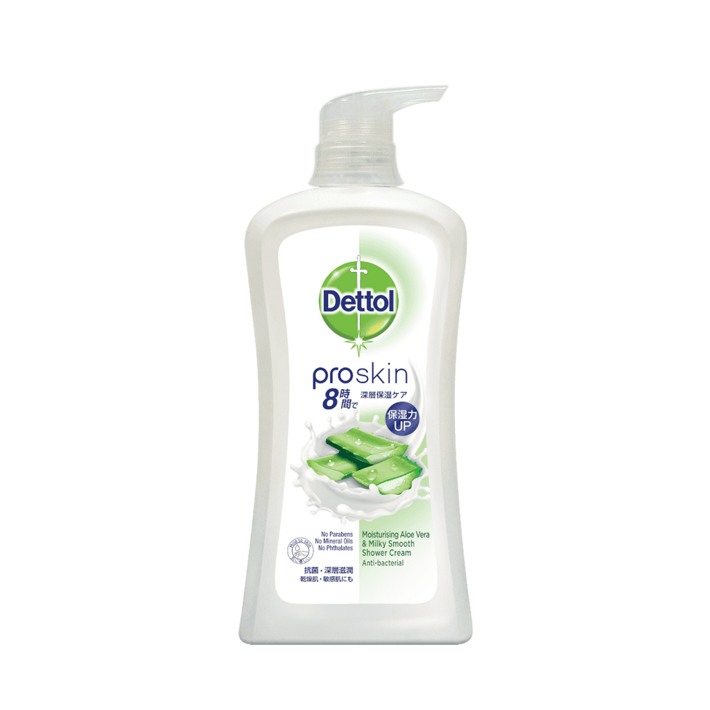 Dettol -Dettol Anti-Bacterial | Moisturizing Aloe Vera & Milky Smooth Shower Cream | 950g - Body Care - Everyday eMall