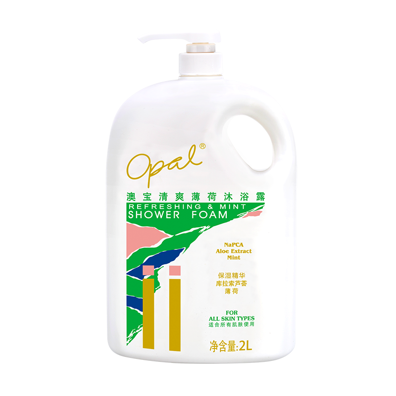 Opal -Opal Refreshing & Mint  Shower Foam + Green Tea Hand Wash  | 2L - Body Wash - Everyday eMall