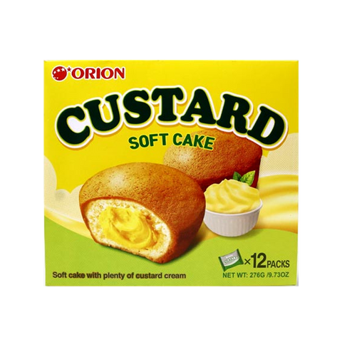 Orioin Custard Soft Cake | 12 pcs