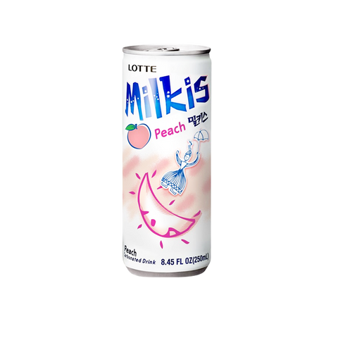 LOTTE Milkis Soda Drink | Peach Flavor (6 unit per pack)