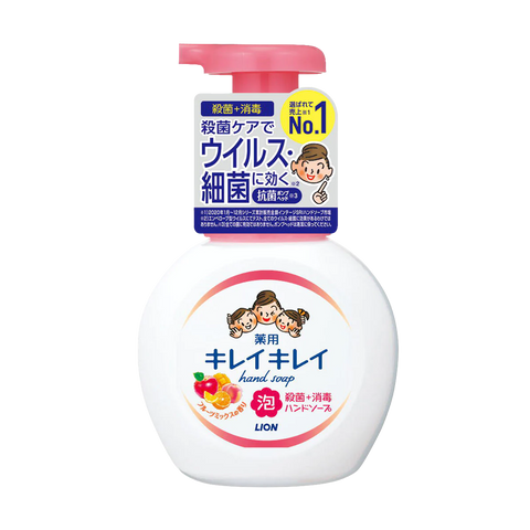 Lion Kirei Kirei Medicated Foaming Hand Soap Fruit Scent | 250ml