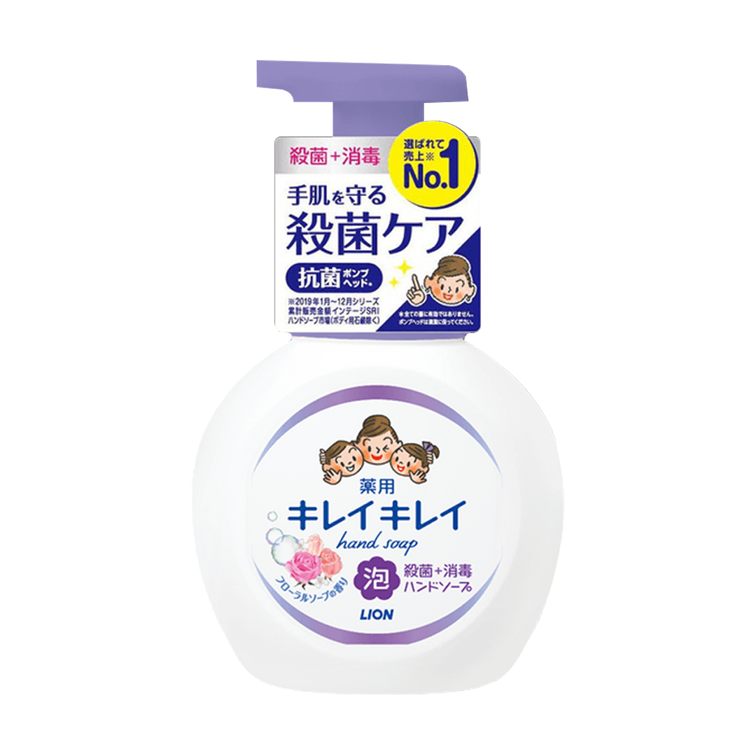 Lion -Lion Kirei Kirei Medicated Foaming Hand Soap Floral Scent | 250ml - Household - Everyday eMall