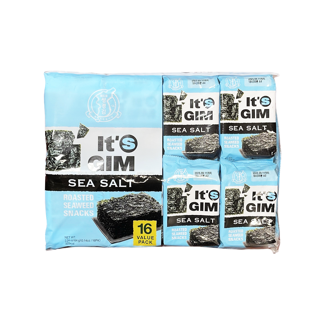 Sung Gyung -Sung Gyung Seasoned Roasted Seaweed Snack | Sea Salt | 16pcs - Everyday Snacks - Everyday eMall