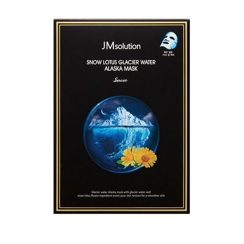 JM Solution Edelweiss Glacier Water Alps Mask Snow | 10pcs