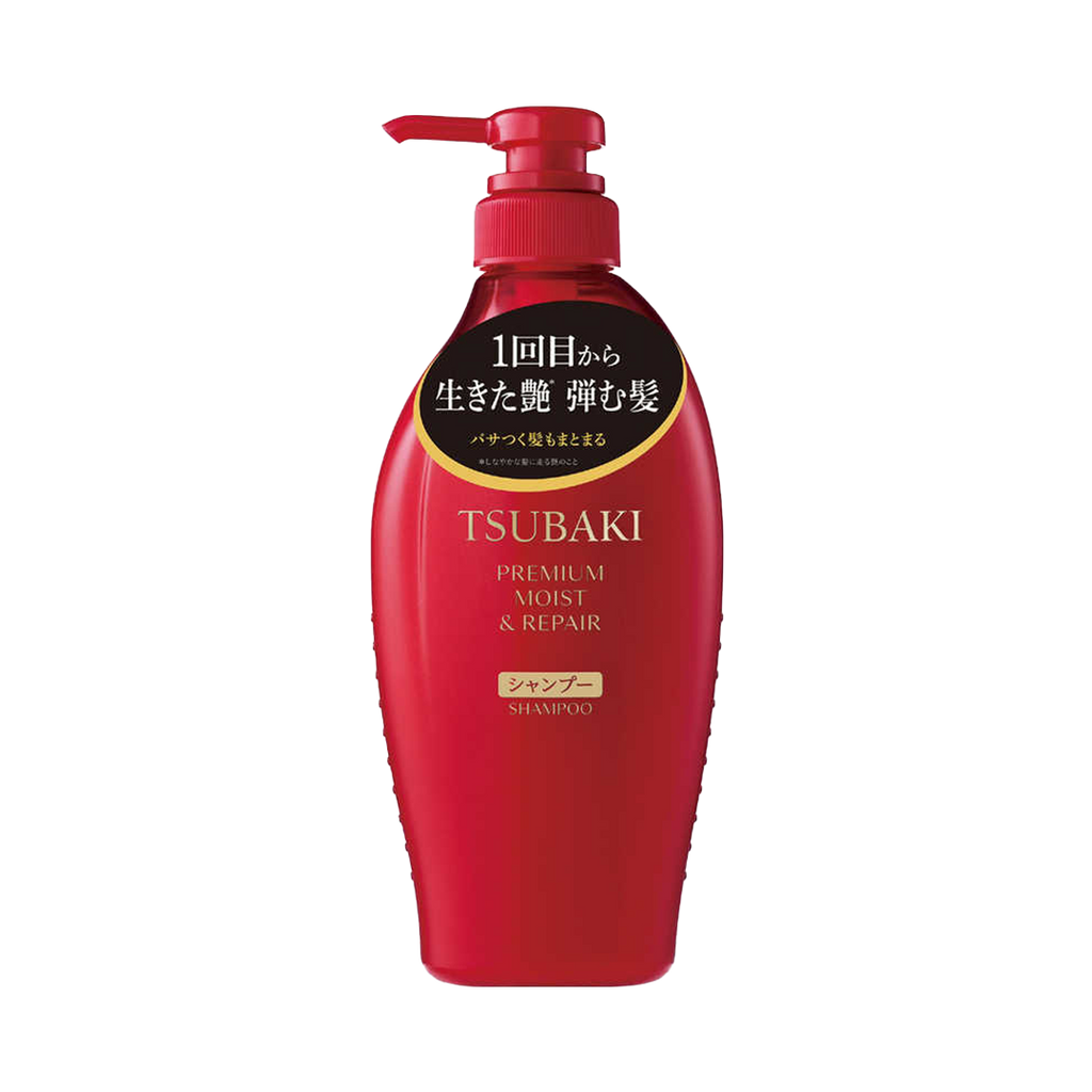 Shiseido -Shiseido Tsubaki Premium Moist Shampoo | 490ml - Hair Care - Everyday eMall