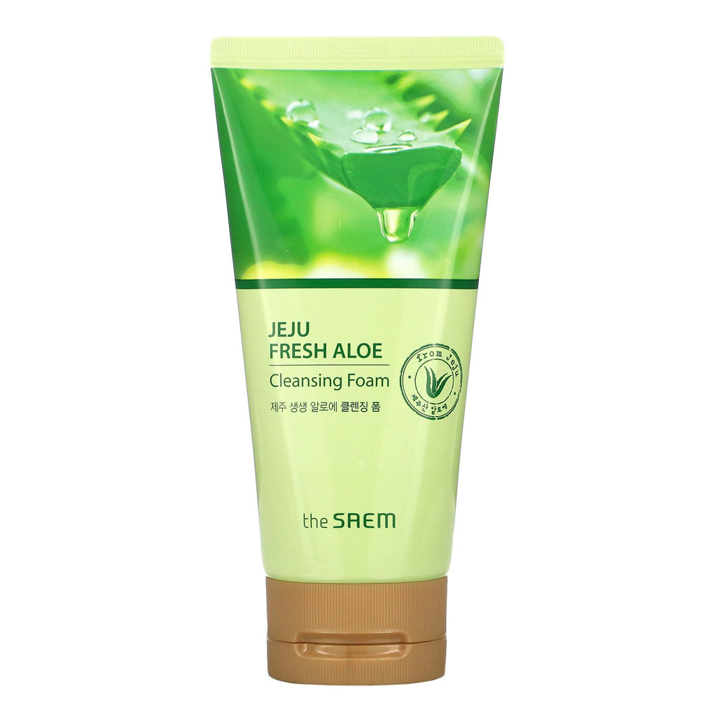 The SAEM -The SAEM Jeju Fresh Aloe Cleansing Foam - Skincare - Everyday eMall