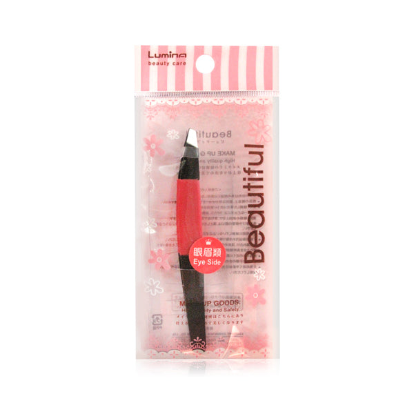 Everyday eMall -Lumina Eyebrow forceps (red) L-B00034 - Tools - Everyday eMall
