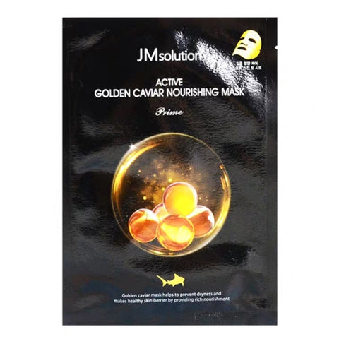 JM Solution Active Golden Caviar Nourishing Mask | 10pcs