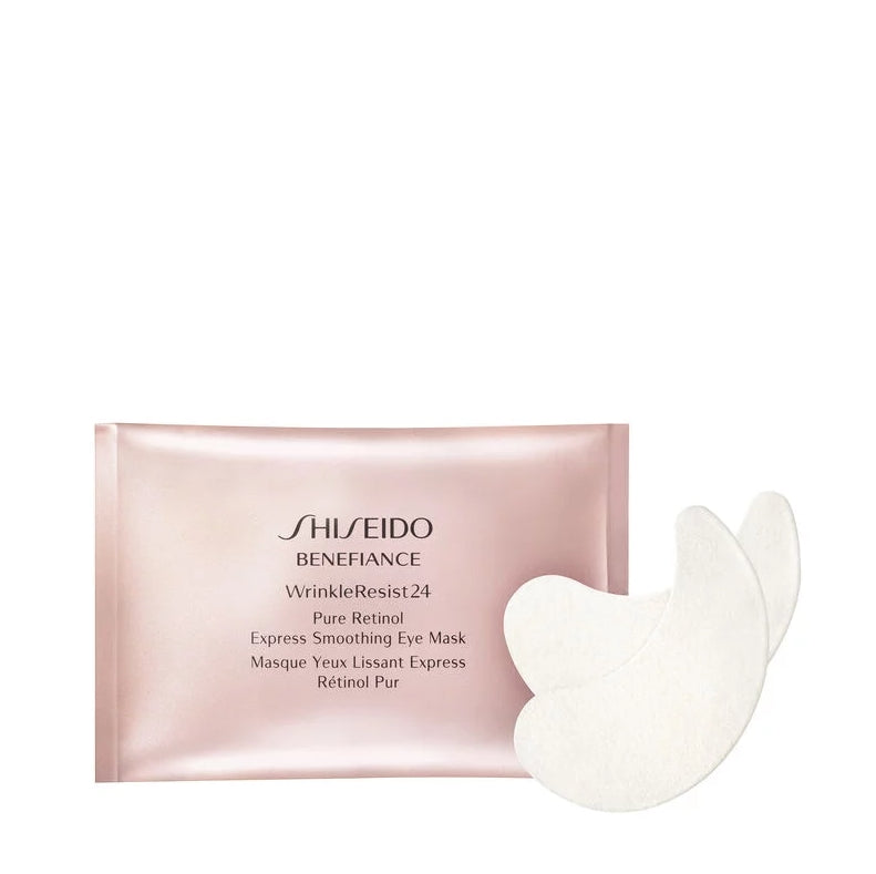 Shiseido -Shiseido Benefiance WrinkleResist24 Pure Retinol Express Smoothing Eye Mask - Skincare - Everyday eMall