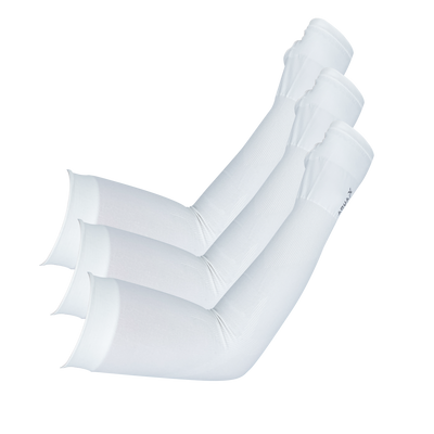 Salua -Salua Aqua.X Cool Arm Sleeves (with thumb hole) | White - Body Care - Everyday eMall
