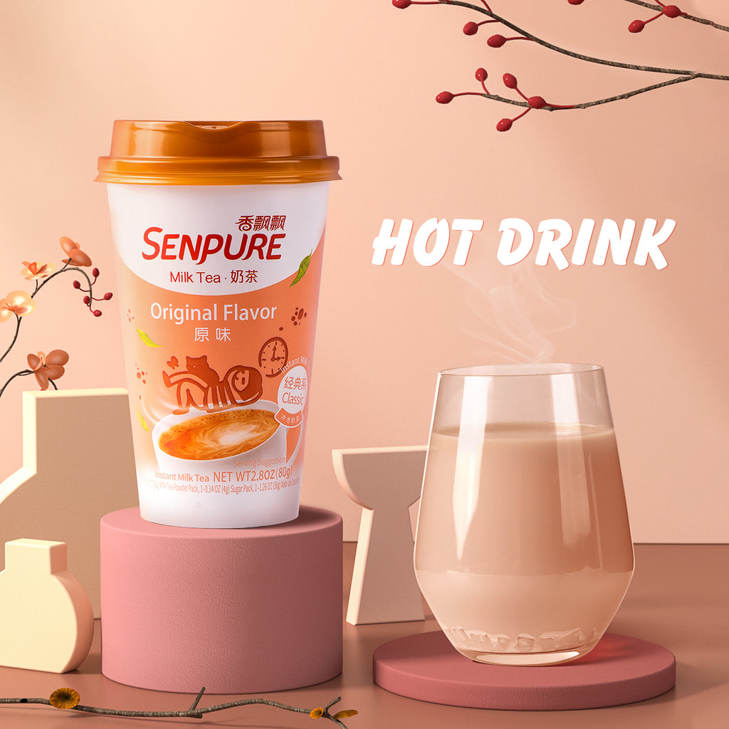 SENPURE Classic Milk Tea With Coconut Jelly (Pack of 6) Original Everyday eMall