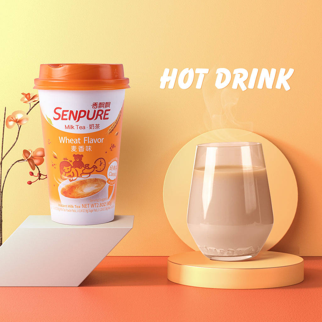 Senpure -SENPURE Classic Milk Tea With Coconut Jelly (Pack of 6) | Wheat - Beverage - Everyday eMall