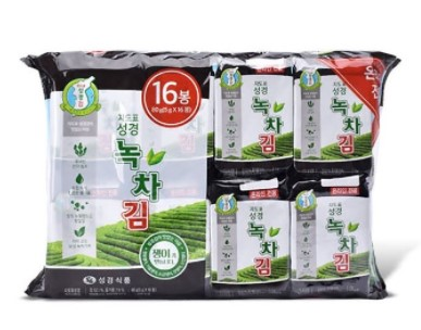 Sung Gyung -Sung Gyung Seasoned Roasted Seaweed Snack | Sea Salt | 16pcs - Everyday Snacks - Everyday eMall
