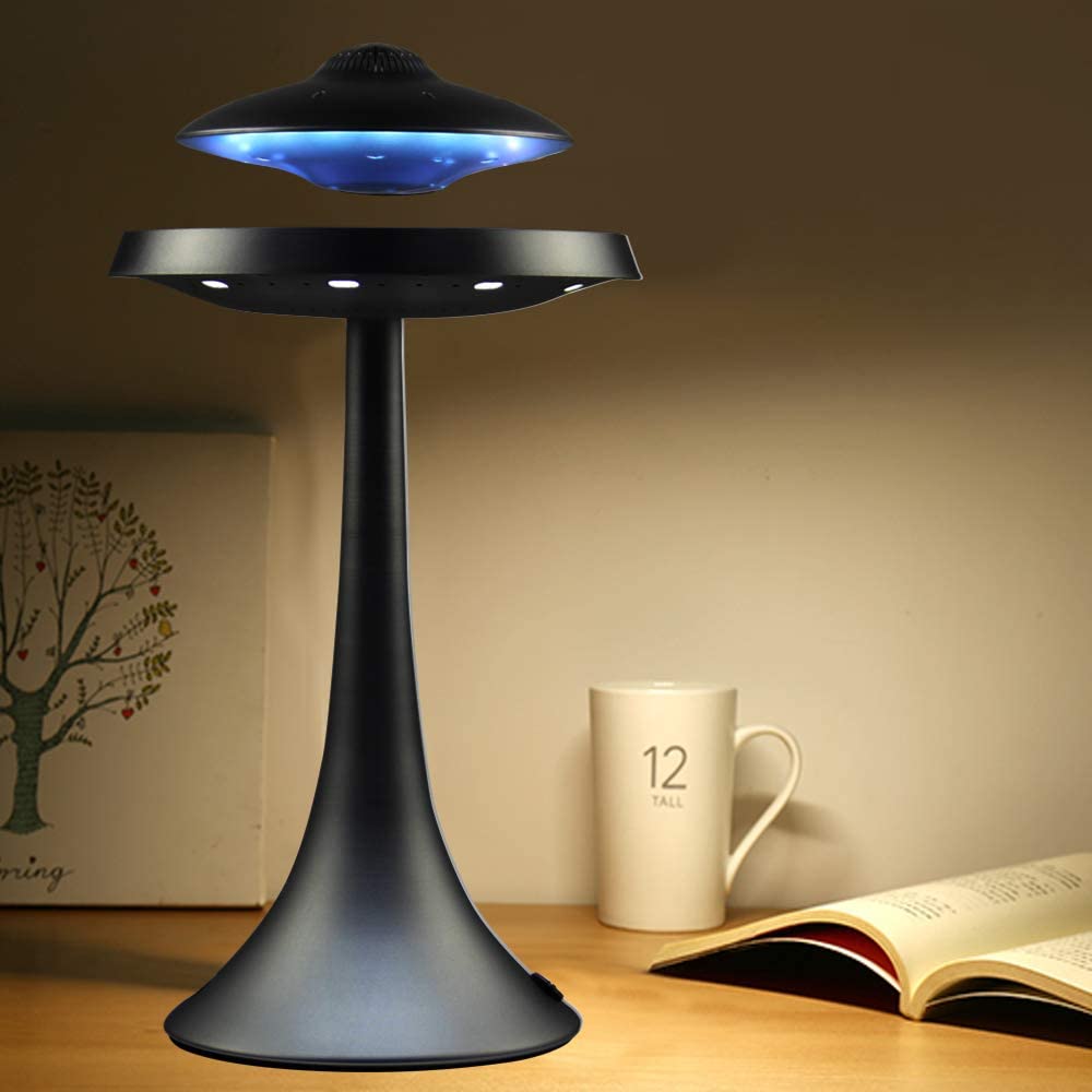 Wblue -Magnetic UFO LED Lamp / Bluetooth Speaker with 5W Stereo Sound - Household - Everyday eMall