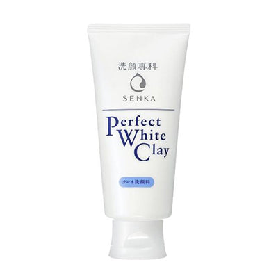 Shiseido -SHISEIDO SENKA Perfect White Clay Collagen Foam Cleanser | 120g - Skincare - Everyday eMall