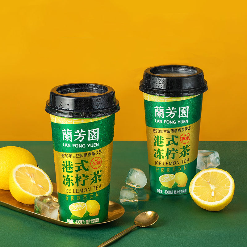 Senpure -香飘飘 LAN FONG YUEN Hong Kong Lemon Tea (3 units per pack) | Hong Kong Classic Ice Lemon Tea - Beverage - Everyday eMall