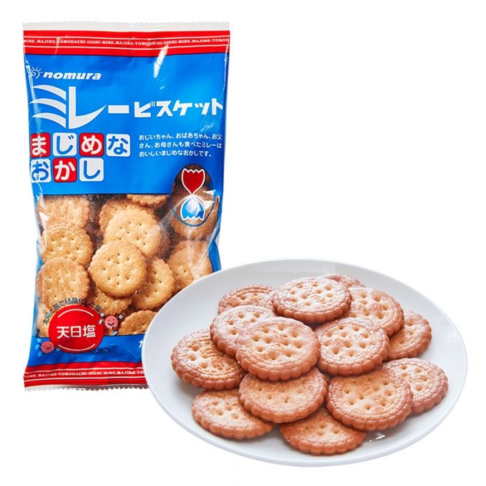 Nomura -Nomura Sea Salt and Vegetable Oil Millet Biscuits - Everyday Snacks - Everyday eMall
