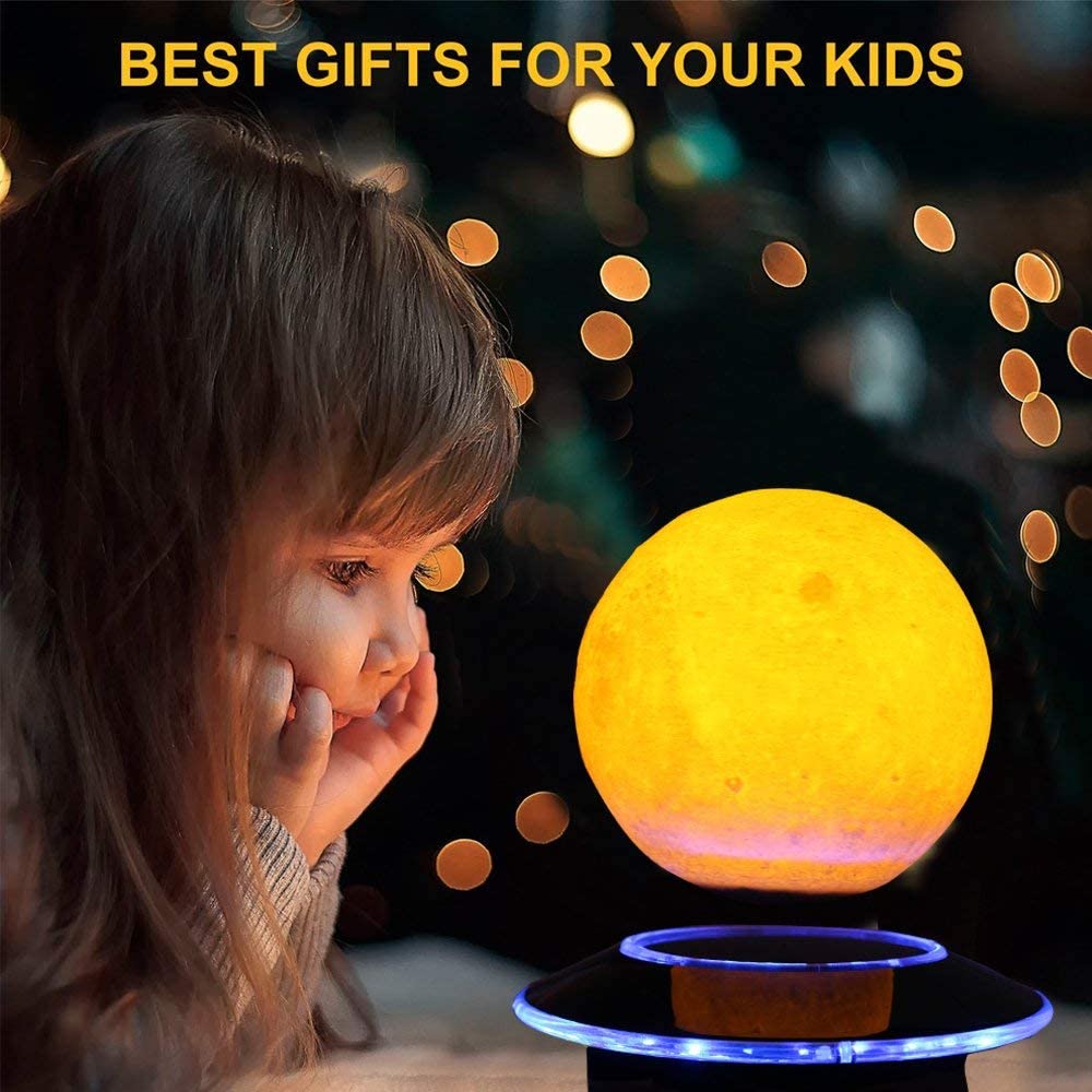 Wblue -Magnetic Floating Moon LED Lamp - Household - Everyday eMall