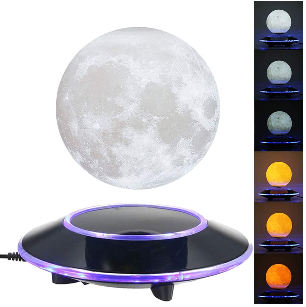 Wblue -Magnetic Floating Moon LED Lamp - Household - Everyday eMall