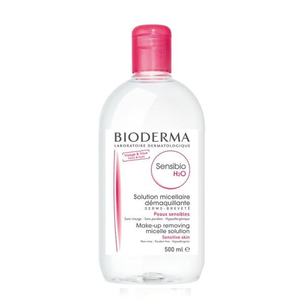 Everyday eMall -BIODERMA Sensibio H2O Micellar Water , 500ml Pink -  - Everyday eMall