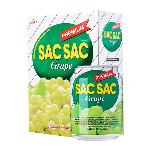 LOTTE SAC SAC Juice | Grape Flavor
