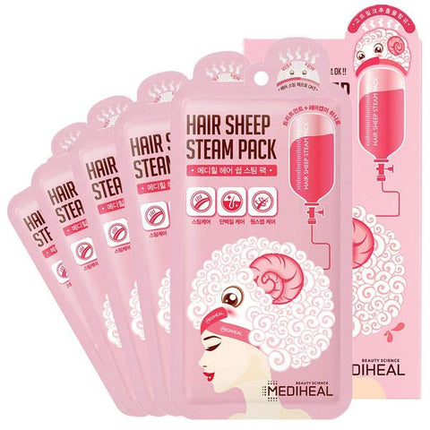 MEDIHEAL Hair Sheep Steam Pack | 5 pcs