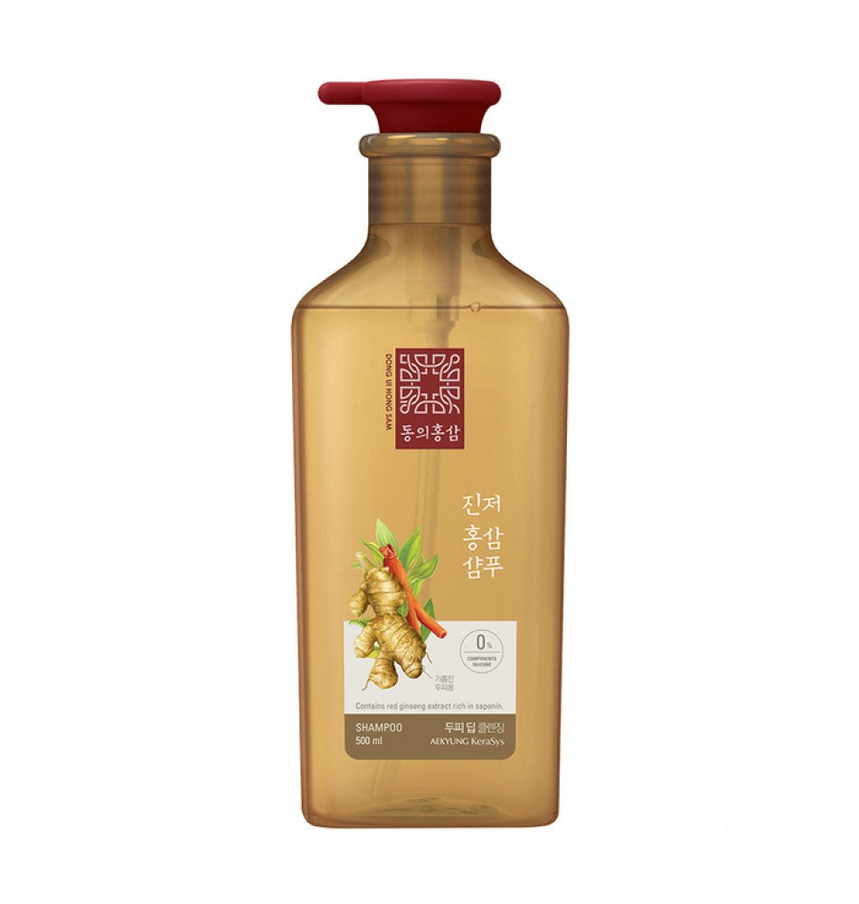 Dong Ui Hong sam -Dong Ui Hong Sam Ginger Red Ginseng Shampoo | 500ml - Hair Care - Everyday eMall