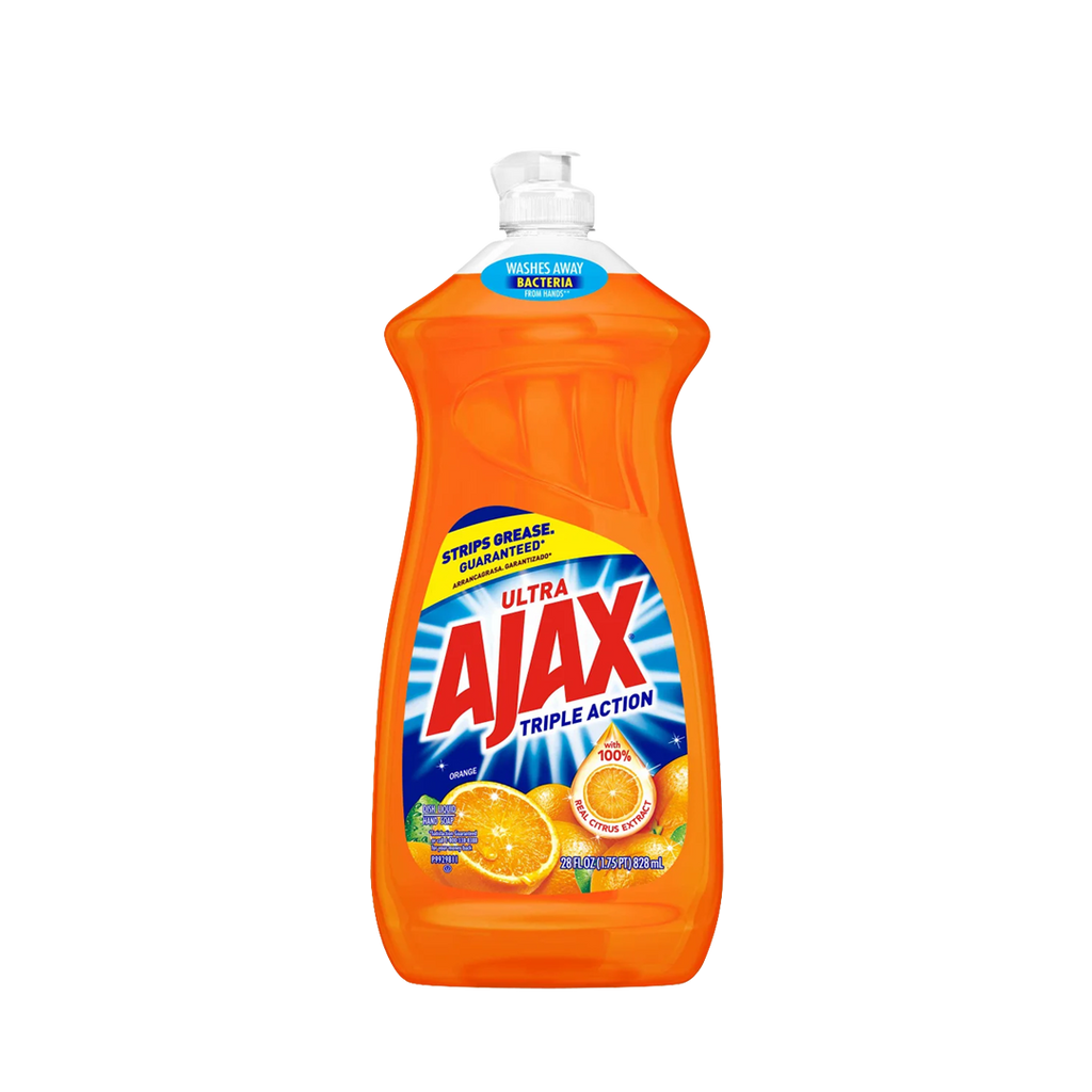AJAX Ultra -AJAX Super Degreaser Dish Soap | Orange | 28 Oz. 828ml - Dish Soap - Everyday eMall