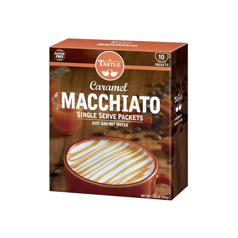 Café Tastlé Single Serve Coffee | Caramel Macchiato (10 Count, 5.82 oz / 165 g)