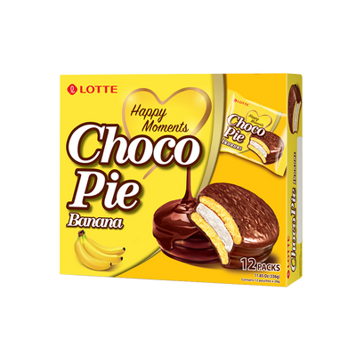 LOTTE -LOTTE Choco Pie | Multiple flavors | 12 Packs - Cakes - Everyday eMall