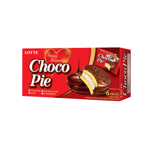 LOTTE Choco Pie | Original Flavor | 6 Packs