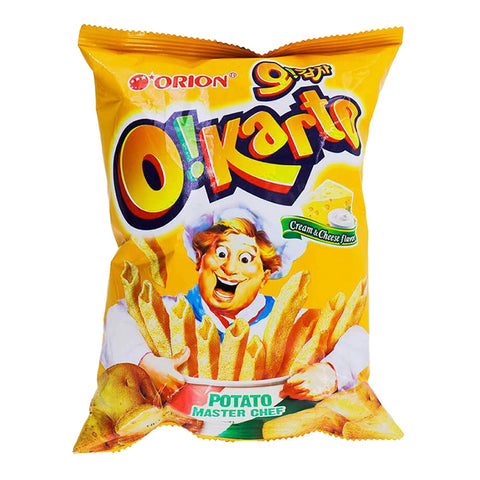 ORION O!Karto Potato Chips | Cream & Cheese Flavored