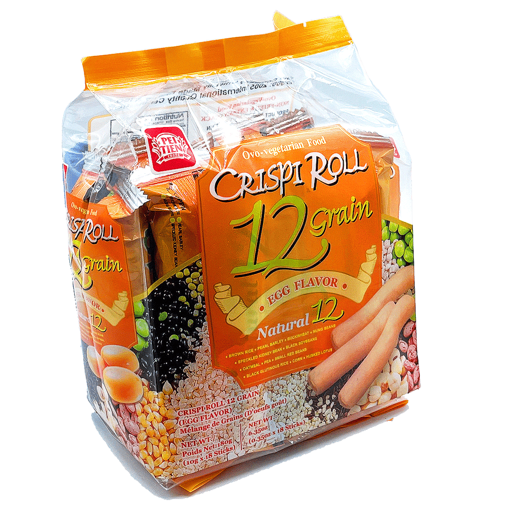 Pei Tien -PEI TIEN Crispi & Nut Rolls, Non-fried Healthy Snacks | Egg - Everyday Snacks - Everyday eMall