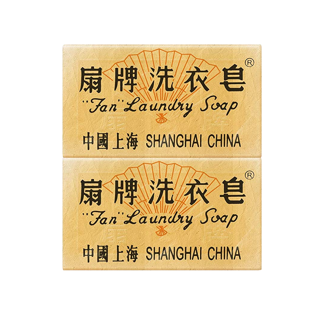 Shanghaizhizao -Shanghai Fan Laundry Soap 2each | 4.34oz - Skincare - Everyday eMall