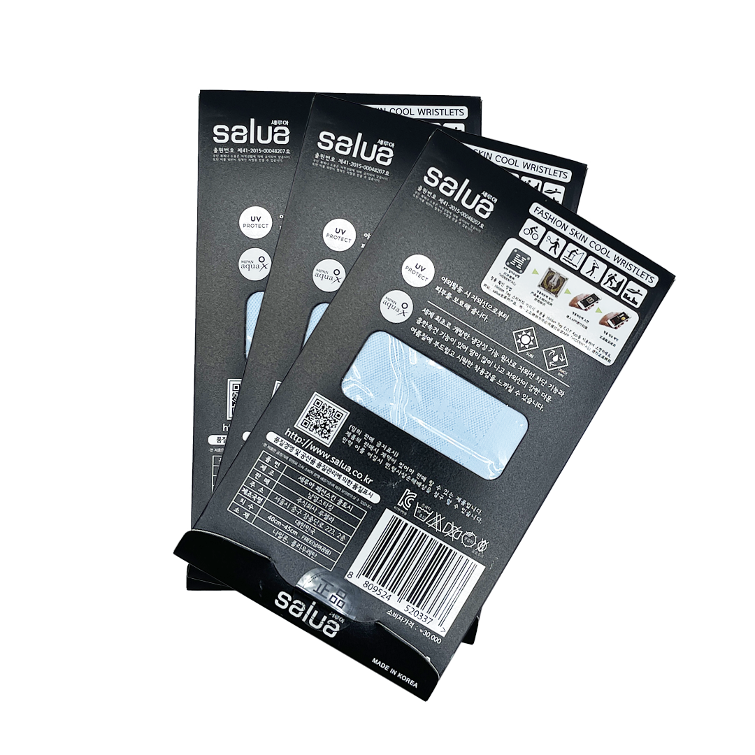 Salua -Salua Fashion Pattern Skin Cool Wristlets (with thumb hole) - Body Care - Everyday eMall