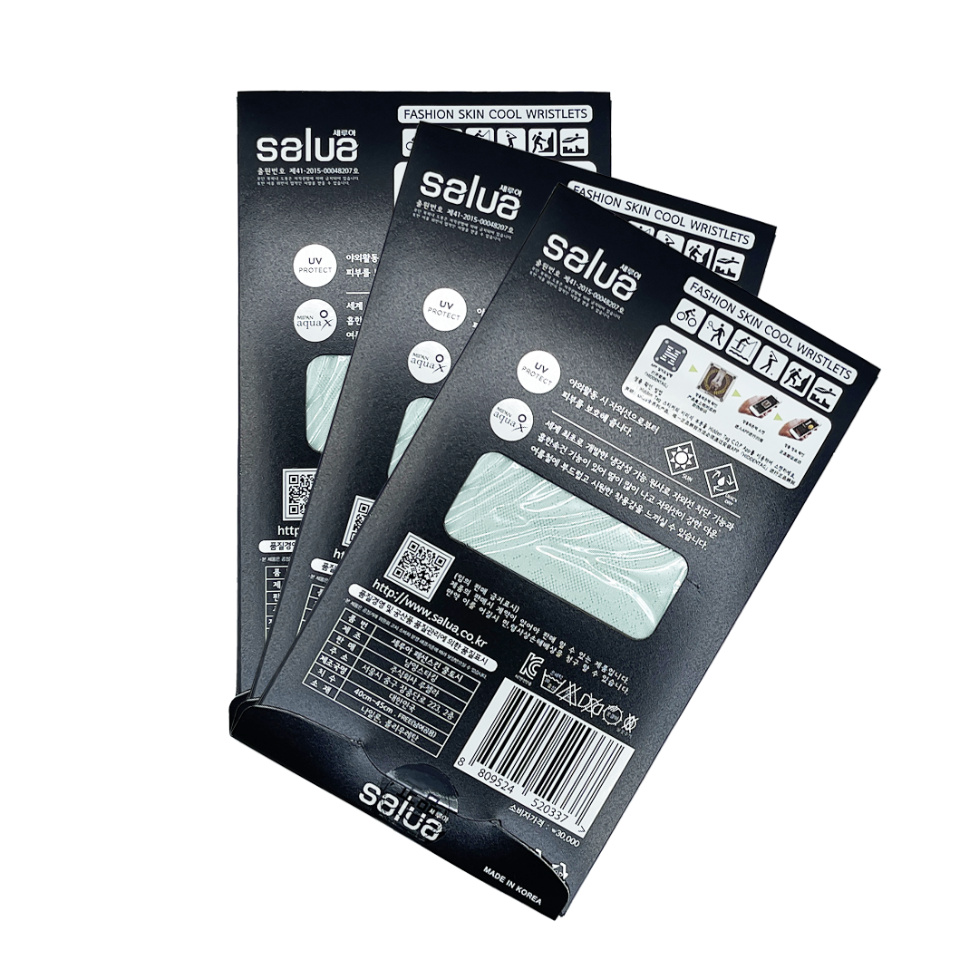 Salua -Salua Fashion Pattern Skin Cool Wristlets (with thumb hole) - Body Care - Everyday eMall