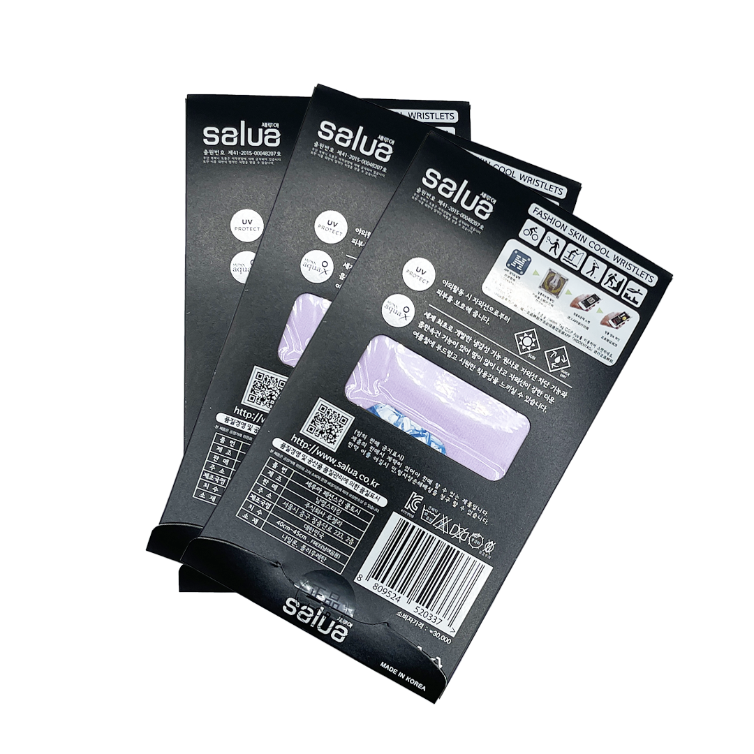 Salua -Salua Fashion Pattern Skin Cool Wristlets (with thumb hole) - Body Care - Everyday eMall